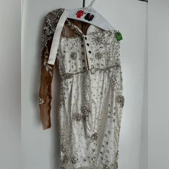 Custom Made Wedding Reception Dress. Great for Proms, Weddings, Events, Etc - Picture 8 of 11